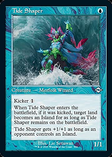 Magic: the Gathering – Tide Shaper (394) – Retro Frame – Modern Horizons 2