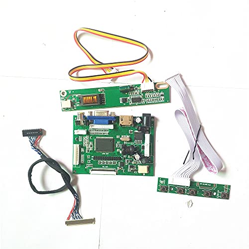 Fit LTN154X3-L01/L02/L03/L04/L05/L06/L09/L0A/L0B/L0C/L0D LVDS LCD VGA HDMI-Compatible AV 30-Pin 1CCFL 1280 * 800 Controller Board (LTN154X3-L06)