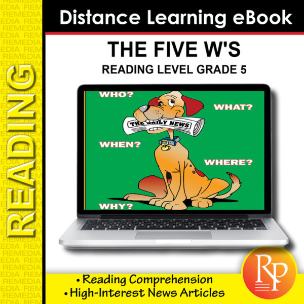 The Five W’s – Reading Level 5 (eBook)