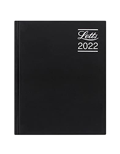 Letts Rhino 2022 Diary – A5 Week to View with appointments – Black