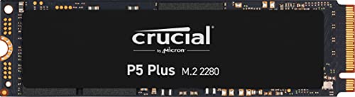 Crucial P5 Plus 1TB PCIe Gen4 3D NAND NVMe M.2 Gaming SSD, up to 6600MB/s – CT1000P5PSSD8