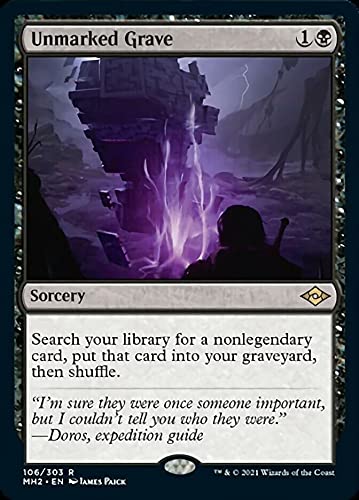 Magic: the Gathering – Unmarked Grave (106) – Modern Horizons 2