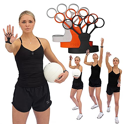 Spike Glove – Volleyball Training Aid – Great for Improving Power, Accuracy and Topspin on Serves and Spikes – Stretchy Silicone Glove Trains Aggressive Wrist Flick and Downward Finger position 3 pack