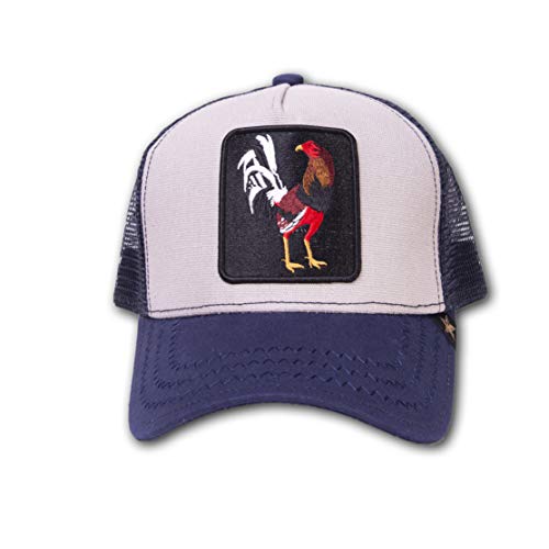 GOLD STAR HAT – Rooster Navy Trucker Cap one Size