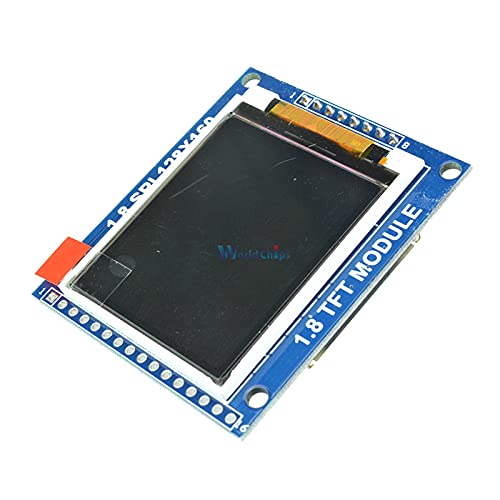 Midzoo Mini 1.8 Inch 128×160 Serial SPI TFT LCD Module Display with PCB Adapter IC Dot Matrix 3.3V 5V IO Inerface Cmmpatible 1602 5110