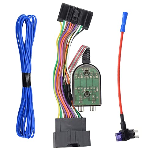 Add A Subwoofer Amplifier Wire Harness Comes with an Inline Converter Fit for Ford 2011-2018 Factory Radio