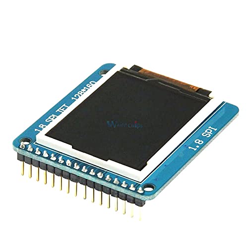 Midzoo 1.8 in 1.8 inch 128160 Serial SPI TFT LCD Module Display with PCB Adapter Power IC SD Socket ST7735R Driver IC for Arduino 51