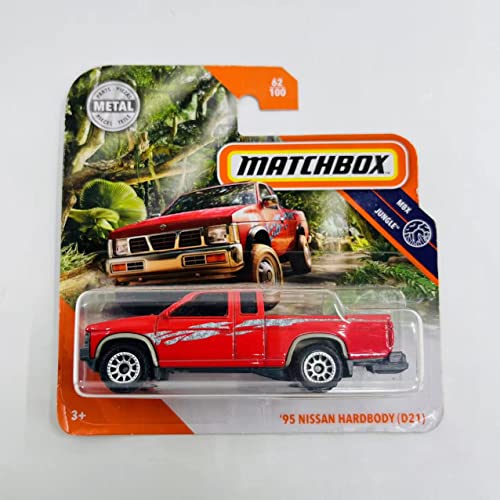 Matchbox ’95 Hardbody D21, MBX Jungle [Red] 62/100