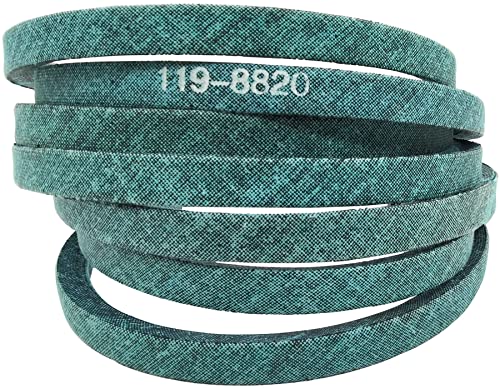 Qissiq 119-8820 Replacement Lawn Mower Drive Deck Belt 120-3892 Deck Belt Compatible with Toro Timecutter SS5000 SS5060 MX5060 74630 74361 74632 74635 74637 74641,1/2 Inch x 141-1/2 Inch