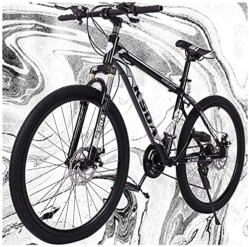 Helwhit Adult Mountain Bike,Aluminum Mountain Bike,MTB Bikes,26 inch Wheel 21 Speed Full Shifter Dual Suspension Double Disc Brake Non-Slip,Bicycle for Man Woman(52x 29 x 8 inch)