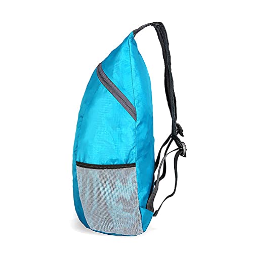 DongY Foldable Lightweight Backpack Travel Hiking Daypack 20L Waterproof Folding Bag for Shopping Outdoor, Navy Blue, 41x30x11cm | The Storepaperoomates Retail Market - Fast Affordable Shopping