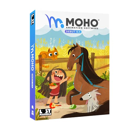 Moho Debut 13.5 | Create your own cartoons and animations in minutes | Software for PC and Mac OS