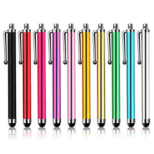 Stylus Pens for Touch Screens, Stylus Pen for iPad, Tablet Stylus Pencil, High Sensitivity & Fine Point Universal for Android/ Phone/ iPad Pro/ Air/ Android/ and All Devices, 10 Pack