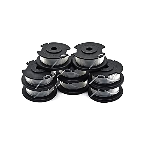 Replacement MechanicAnts 0.065″ line Trimmer Spool for Hyper Tough, Compatible with HT-19-401-003-06 & HT-19-401-003-07, 8 Pack