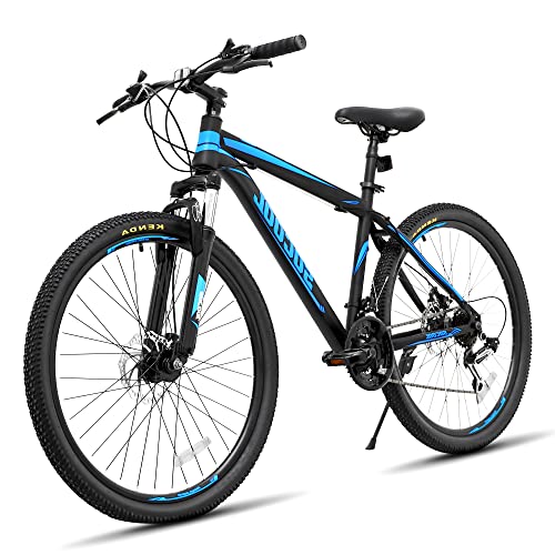 SOCOOL 26 inch Mountain Bikes, Moutain Bicycles for Men Women, 21 Speed with Dual Disc Brakes, Mens Womens City Mountain Bike