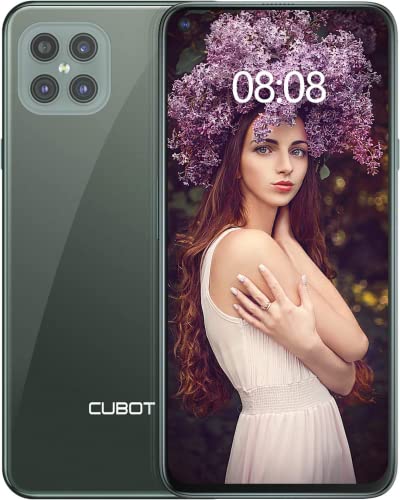CUBOT C30 Unlocked Android Smartphone 128GB, 4G Dual SIM Cell Phone, 6.4″ FHD+ Screen, 48MP Quad Camera, GSM Network, 8GB+128GB, 4200mAh Battery (Green)