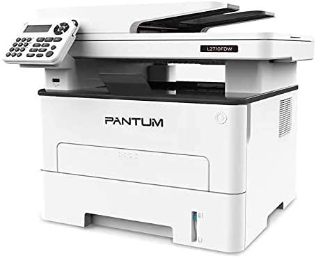 Pantum All in One Multifunction Monochrome Laser Printers Machine Printers Black and White Wireless Laser Printer Copier, Scanner and Fax with ADF, L2710FDW(V1M58A)