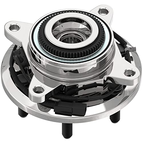 JADODE 515142 Front Wheel Bearing and Hub Assembly 6 Lugs w/ABS for Ford Expedition, Ford F-150, Lincoln Navigator Hub Bearing Assembly 4WD 4×4 Only