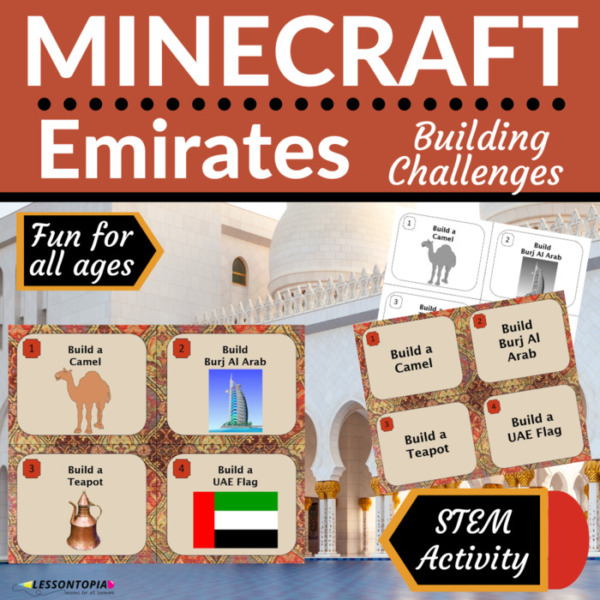 Minecraft Challenges | United Arab Emirates | STEM Activities