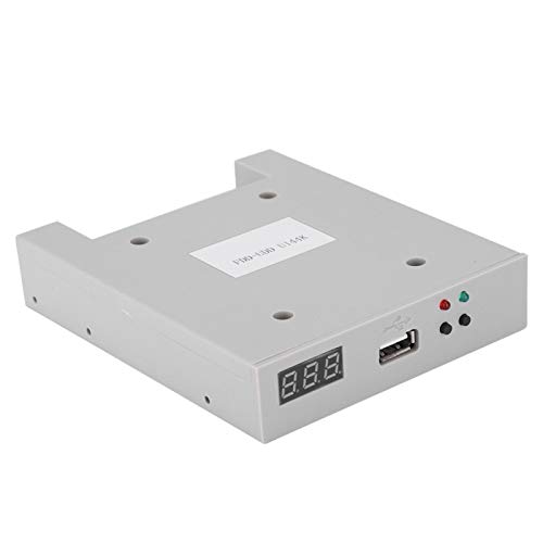Floppy Drive Emulator, FDD-UDD U144K 1.44MB USB SSD External Floppy Drive Emulator Simulation for Industrial Controllers, 5.04 * 4.09 * 1.1in