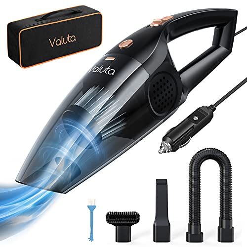 Car Vacuum Cleaner – Handheld Vacuum Cleaner 8000Pa Suction with 16.4ft Cord, Car Vacuum Cleaner High Power, Hand Vacuum Wet and Dry Cleaning Portable Vacuum Cleaner for Car Kit with Metal HEPA Filter