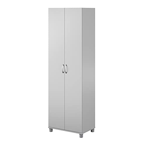 SystemBuild Lonn 24″ Utility Storage Cabinet in Dove Gray