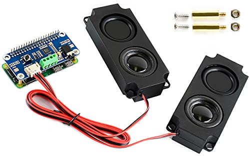 WM8960 Audio HAT Module for Raspberry Pi 4B/3B+/3B/2B/B+/A+/Zero/Zero W/Pi Zero WH,WM8960 Hi-Fi Sound Card HAT Stereo CODEC, Play/Record