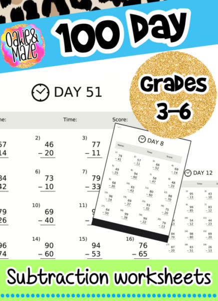 100 day math challenge