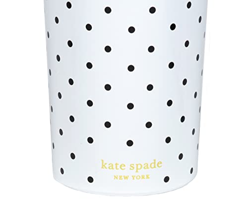 Kate Spade New York Cute Stainless Steel Mug, 24 Ounce Initial Travel Tumbler, Double Wall Insulated Cup with Lid, A (Pink) | The Storepaperoomates Retail Market - Fast Affordable Shopping