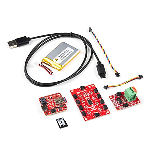 SparkFun OpenLog Artemis Kit – Everything You Need to Record The Data of Your Choice – Includes 1x SparkFun OpenLog Artemis 1x SparkFun Qwiic Scale 1x SparkFun Qwiic Mux Breakout and More