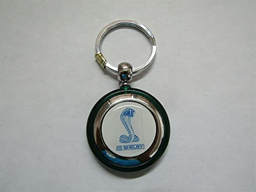 SHELBY AMERICAN CS SNAKE BLUE WHITE LOGO ROUND PLASTIC KEYCHAIN – GREEN | The Storepaperoomates Retail Market - Fast Affordable Shopping