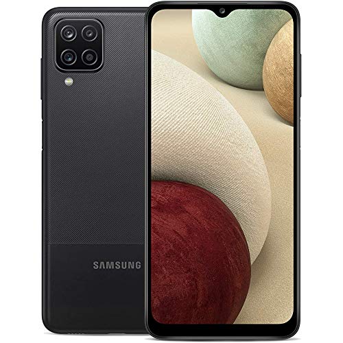 Samsung Galaxy A12 (32GB, 3GB) 6.5″ HD+, Quad Camera, 5000mAh Battery, Global 4G Volte AT&T Unlocked (T-Mobile, Verizon, Metro) A125U (Black)