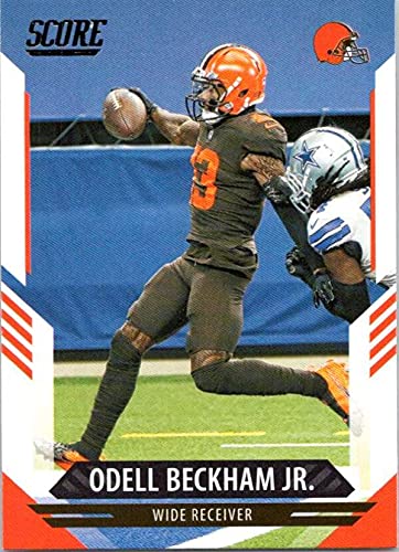 2021 Score #107 Odell Beckham Jr. Cleveland Browns Football Card
