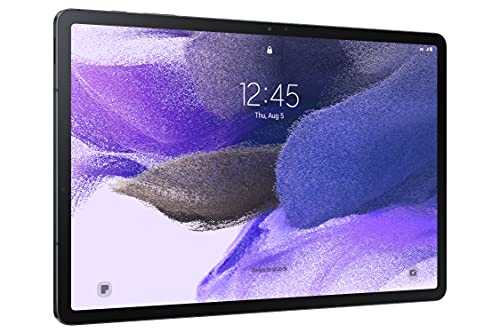SAMSUNG Galaxy Tab S7 FE 12.4” 64GB WiFi Android Tablet w/ Large Screen, Long Lasting Battery, S Pen Included, Multi Device Connectivity, US Version, 2021, Mystic Black