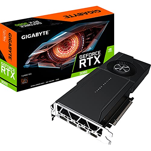 Gigabyte GeForce RTX 3080 Turbo 10G (rev. 2.0) NVIDIA 10GB GDDR6X Graphic Card