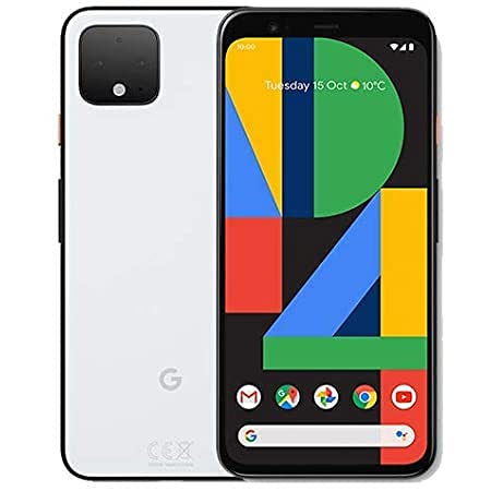 Google Pixel 4A 5G 128GB 6GB RAM Factory Unlocked (GSM Only | No CDMA – not Compatible with Verizon/Sprint) International Version – Clearly White