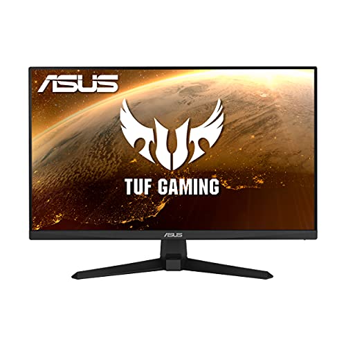 ASUS TUF Gaming 23.8” 1080P Monitor (VG247Q1A) – Full HD, 165Hz (Supports 144Hz), 1ms, Extreme Low Motion Blur, Adaptive-sync, FreeSync Premium, Shadow Boost, Speakers, Eye Care, HDMI, DisplayPort