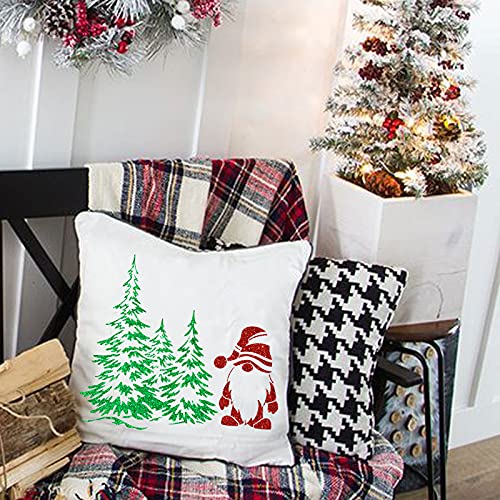 8 Sheets Christmas Heat Transfer Vinyl, Snowflake Buffalo Plaid HTV Iron on Christmas Vinyl for Cricut or Silhouette Cameo 12×10 inch | The Storepaperoomates Retail Market - Fast Affordable Shopping