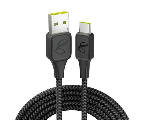 InfinityLab InstantConnect USB-A to USB-C – Charging Cable for USB-C Devices – Black, 5 feet