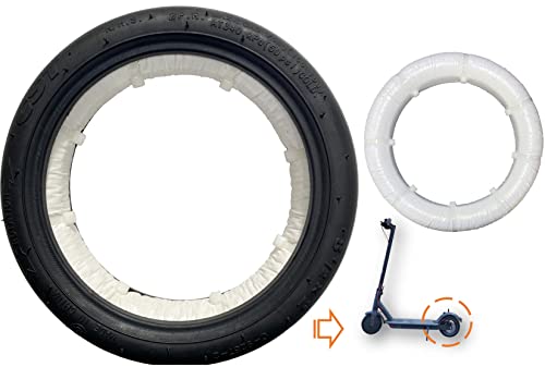 HERLIN elastic, cushioning, 8.5 inches rear wheel replacement tire, suitable for electric scooters equipped with 8 1/2×2 pneumatic tyre, such as Xiaomi, Gotrax and others