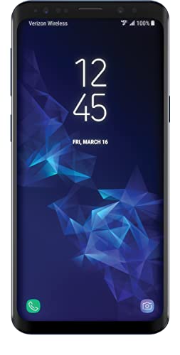 Samsung Galaxy S9 Smartphone – Coral Blue – Carrier Locked – Verizon (Renewed)