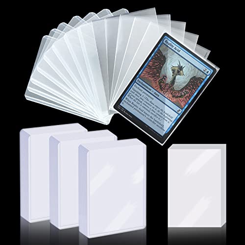 Trading Card Holder and Card Sleeves Packs VARDO Toploaders Utral Clear 130 pcs Film Style Upgrade