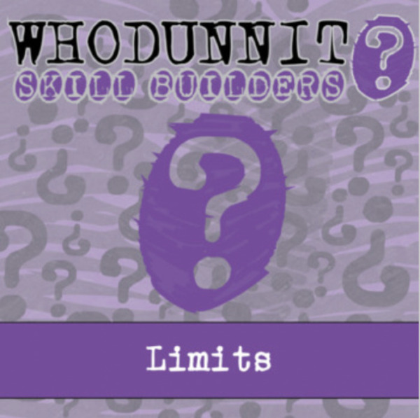 Whodunnit? – Limits – Knowledge Building Activity