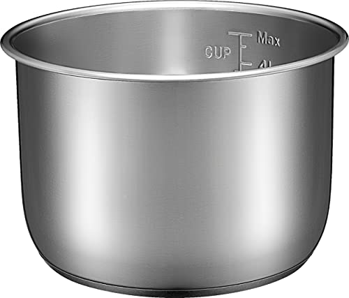 Insignia 6-Quart Stainless Steel Pressure Cooker Pot