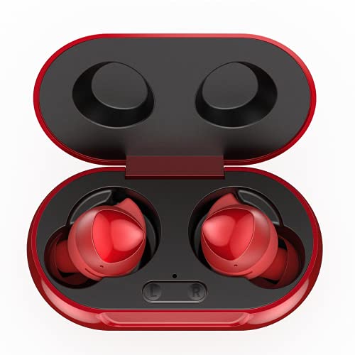 Urbanx Street Buds Plus True Wireless Earbud Headphones for Samsung Galaxy A6s – Wireless Earbuds w/Noise Isolation – RED (US Version with Warranty)