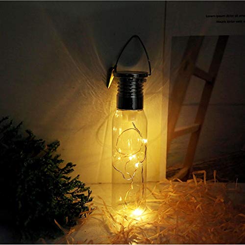WIKIDOO Outdoor Hanging Bottle Lights Fairy LED Solar Light Bulb for Christmas Tree Wedding Party Home Garden Decoration Solar Lanterns for Outdoor