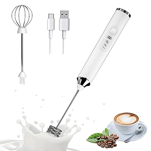 Handheld Milk Frother,Drink Mixer Handheld Hot Chocolate Maker,Coffee Foam Maker for Bulletproof Cappuccino Christmas Gift