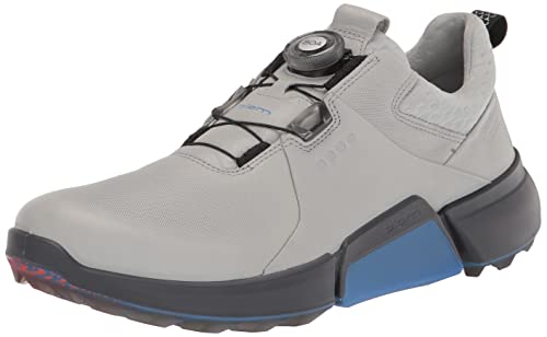 ECCO Men’s Biom Hybrid 4 BOA Gore-TEX Waterproof Golf Shoe, Concrete, 10-10.5