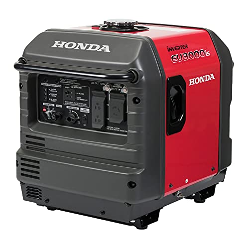 Honda EU3000IS1AN 3000-Watt 120-Volt Inverter Generator with CO-MINDER – 49-State