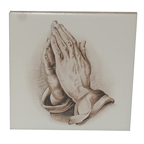 Miller’s Emporium Decorative Tile with Praying Hands